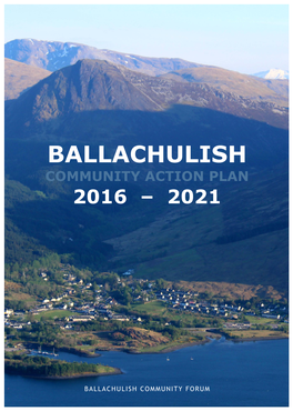 Ballachulish Community Action Plan 2016 – 2021