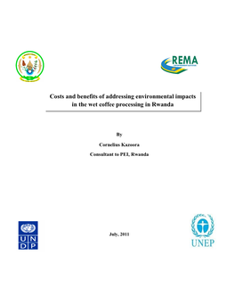 Costs and Benefits of Addressing Environmental Impacts in the Wet Coffee Processing in Rwanda