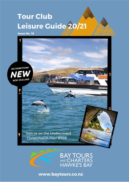 Welcome to Bay Tours & Charters Leisure Guide