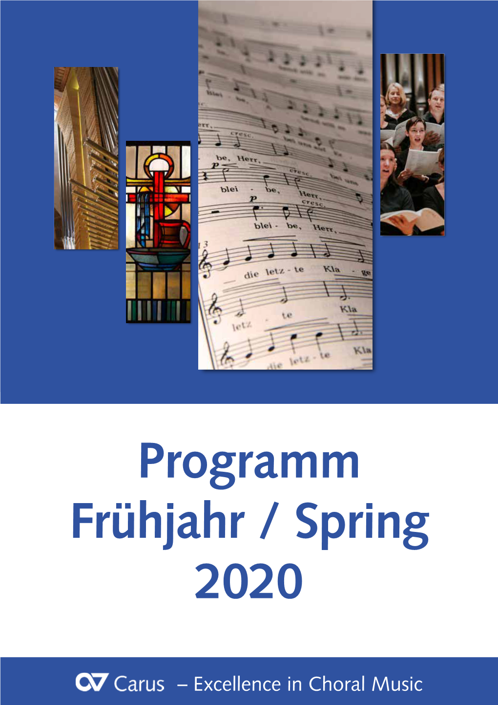 Programm Frühjahr / Spring 2020