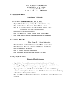 Latest Syllabus 2013-14