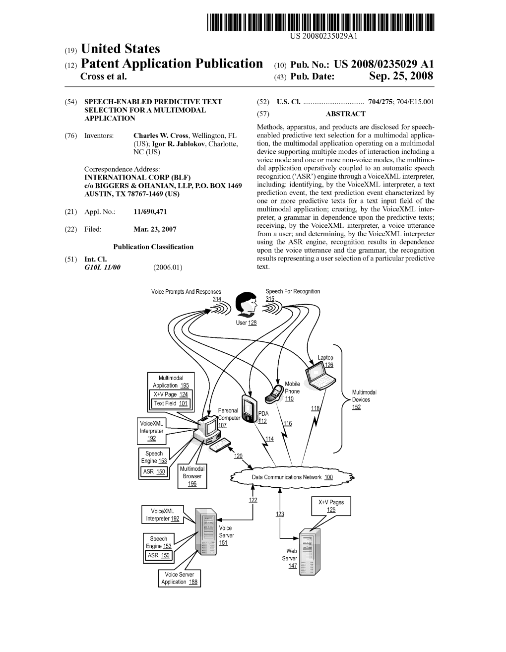 (19) United States (12) Patent Application Publication (10) Pub