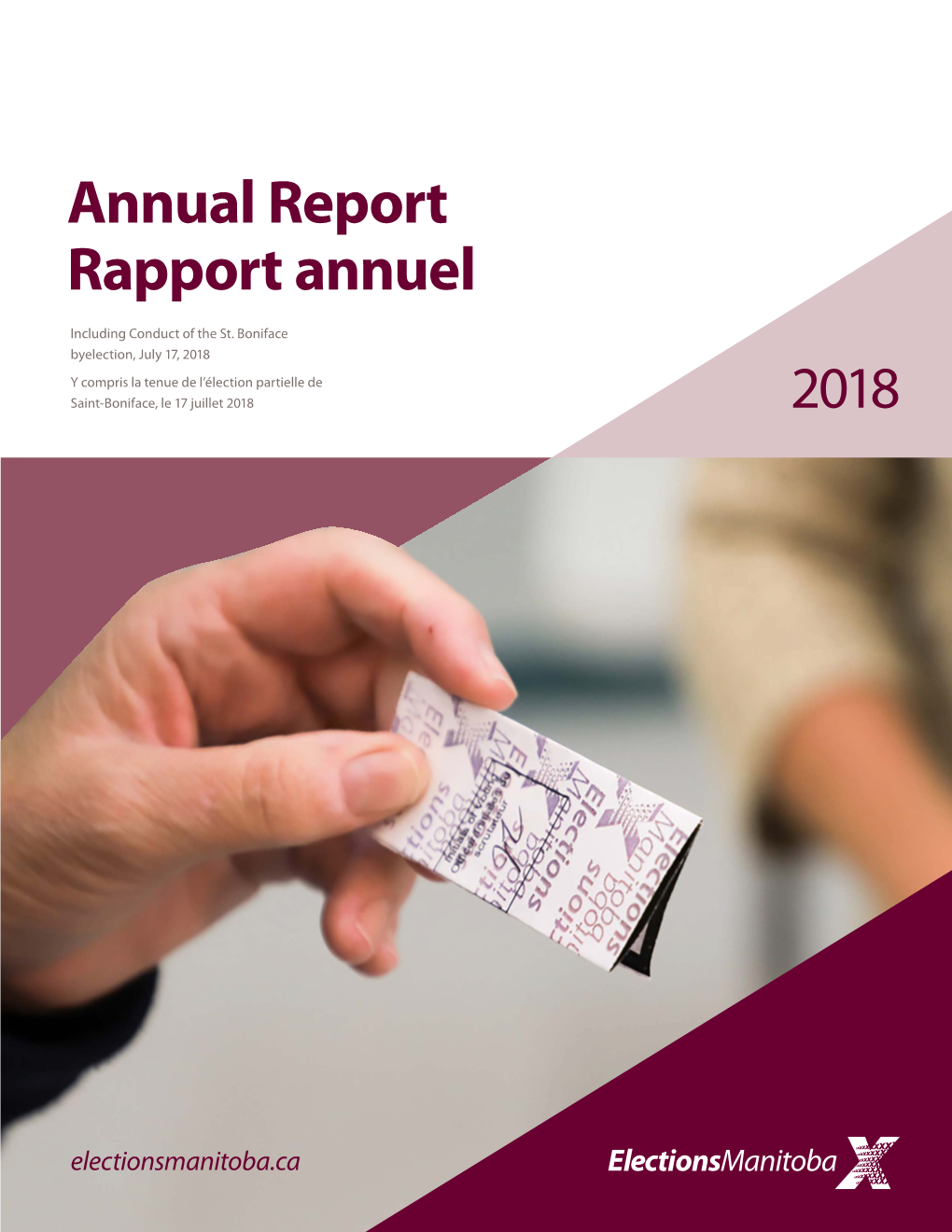 2018 Annual Report of the Chief Electoral Officer