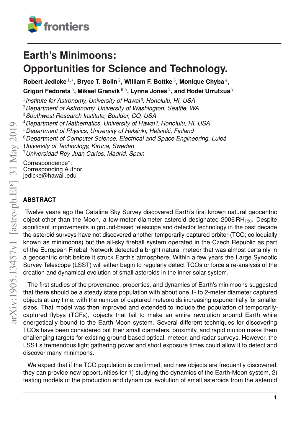 Earth's Minimoons: Opportunities for Science and Technology