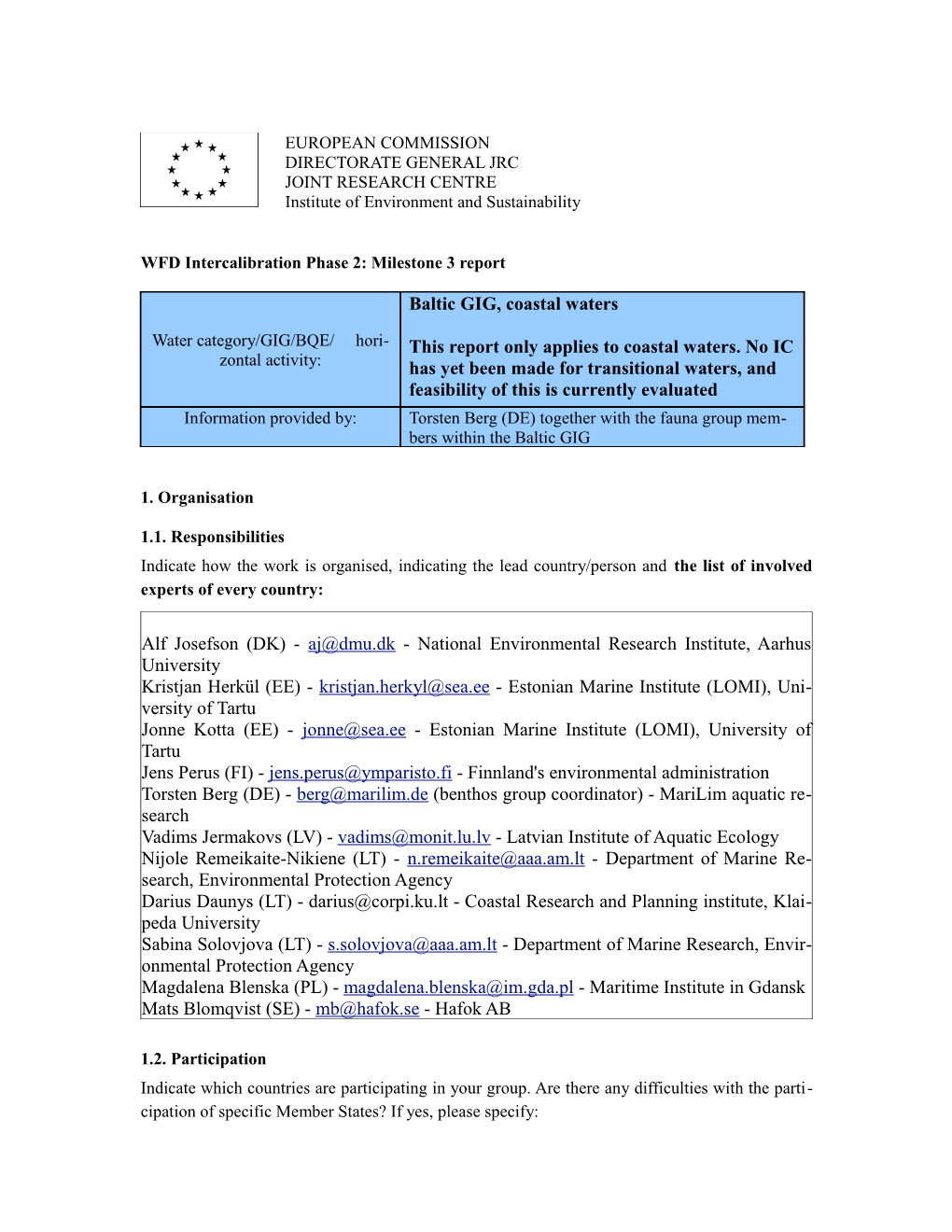 Template for the Milestone Reports s3