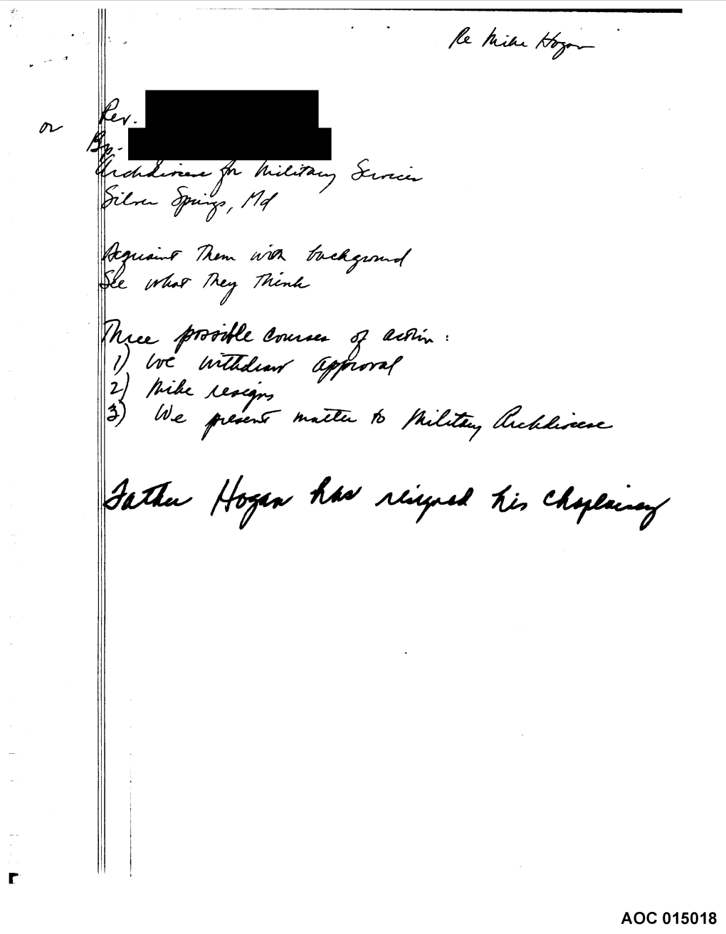 Released Hogan File