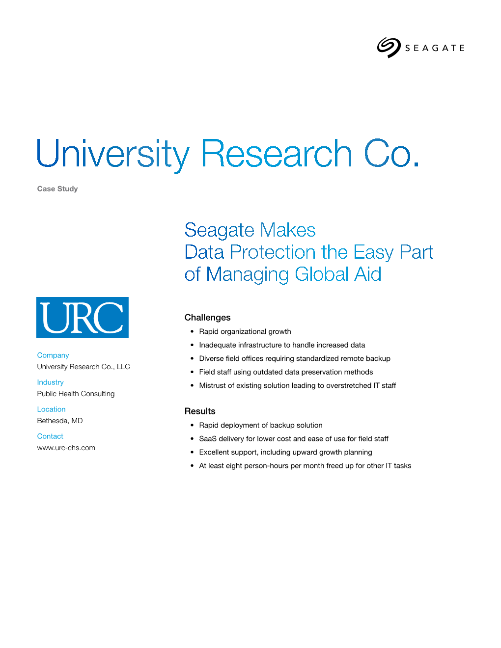 University Research Co