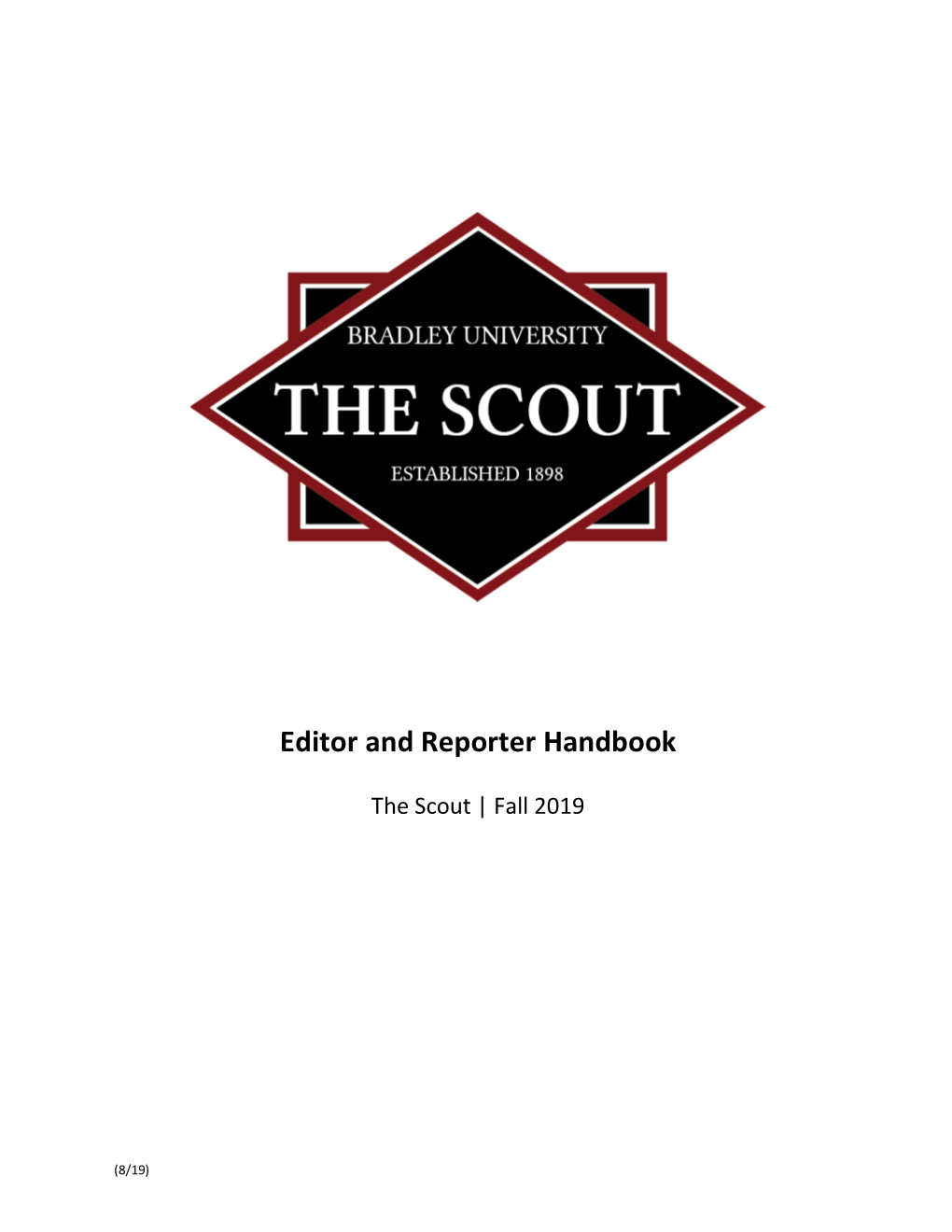 Editor and Reporter Handbook