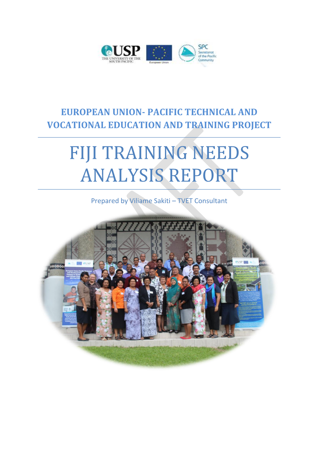 Fiji Training Needs Analysis Report