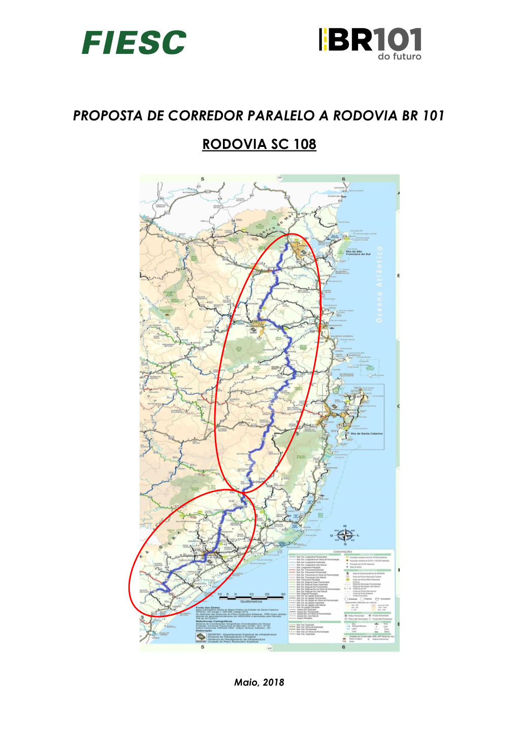 Proposta De Corredor Paralelo a Rodovia Br 101