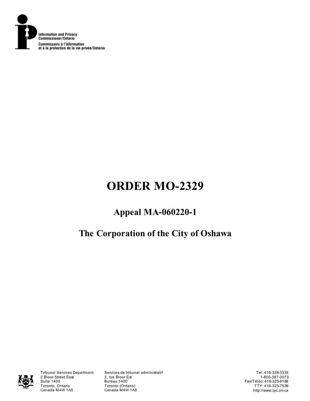 Order Mo-2329
