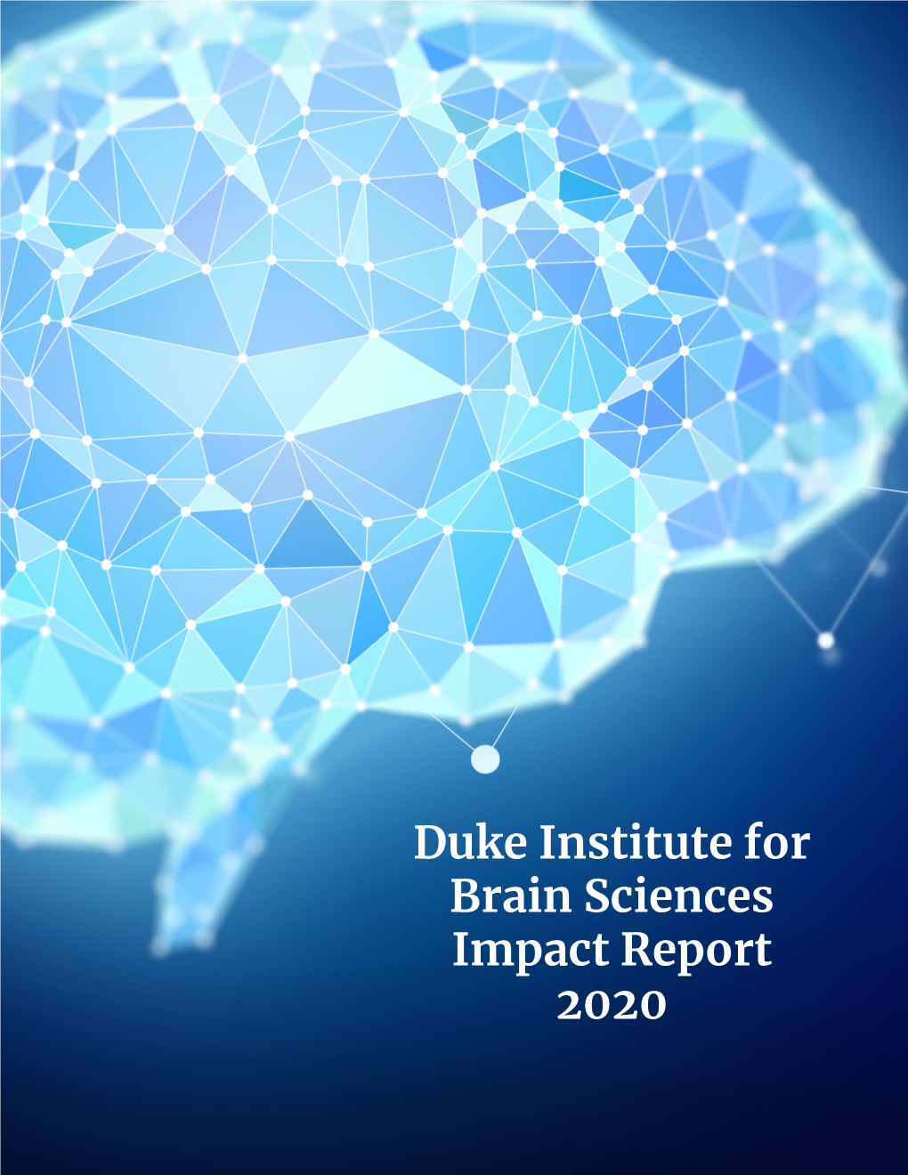 Duke Institute for Brain Sciences Impact Report 2020 the YEAR of COVID-19