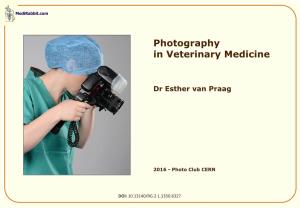 Photography in Veterinary Medicine