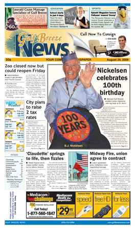 Nickelsen Celebrates 100Th Birthday