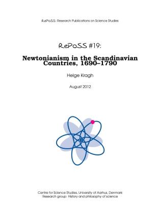 Reposs #19: Newtonianism in the Scandinavian Countries, 1690–1790
