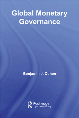 Global Monetary Governance