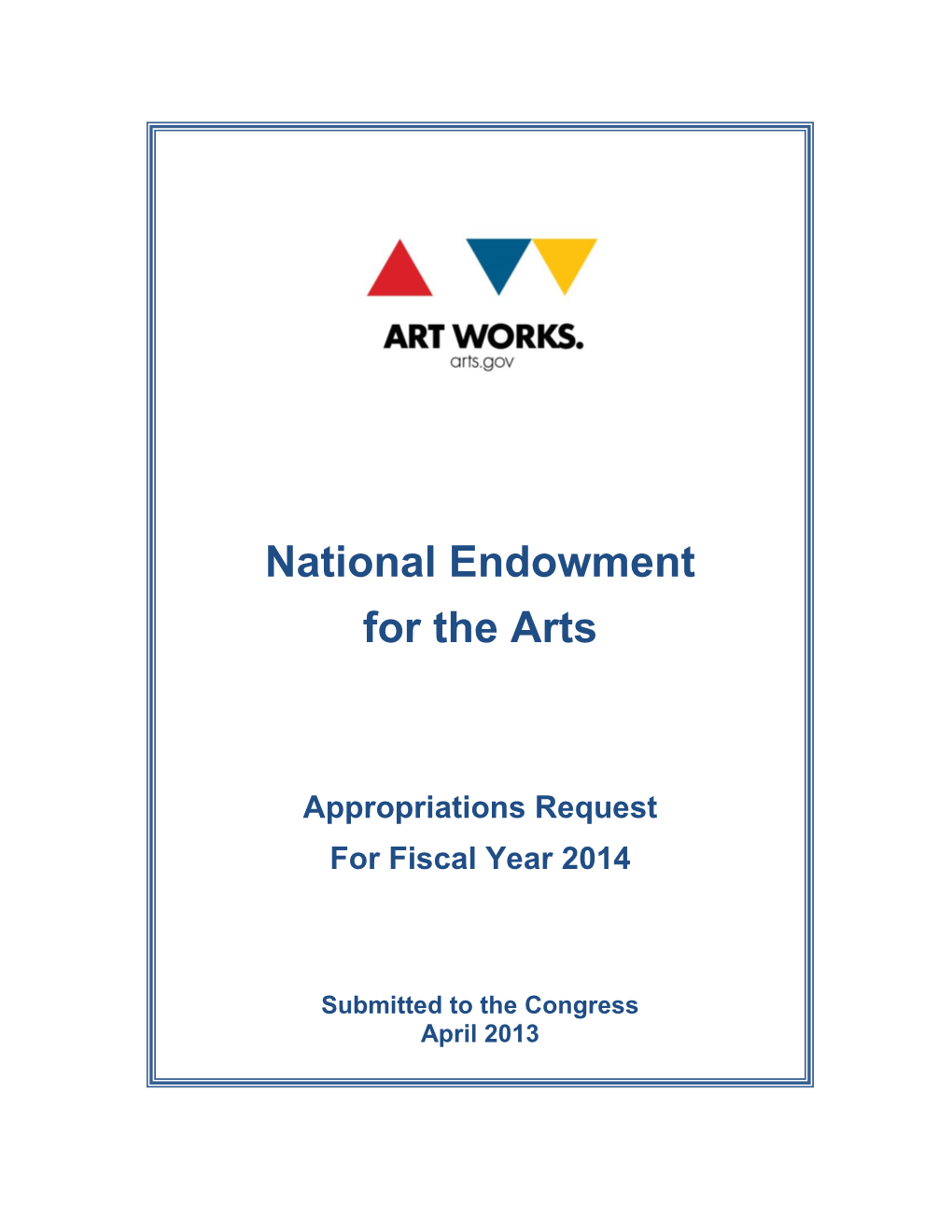 National Endowment for the Arts