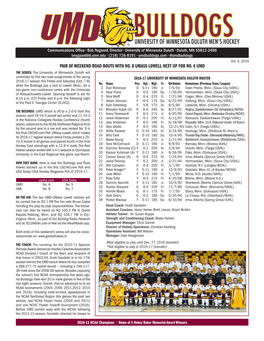 University of Minnesota Duluth Men's Hockey