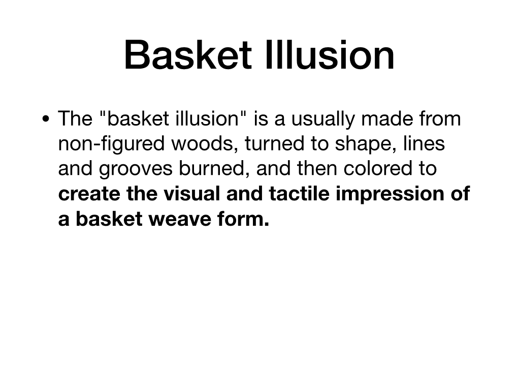 Basket Illusion Demo