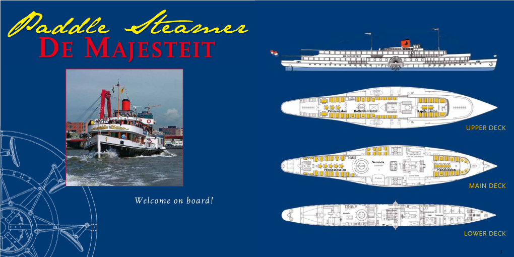 Paddle Steamer DE MAJESTEIT