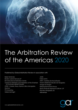 Energy Arbitration in Latin America
