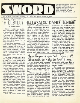 "HILLBILLY HULLABALOO" DANCE TONIGHT Theirselves and That's Enuf to by Becky Gimbel Aways to the LMC Barn for a 'Swing Yore Partner' and A'do Laugh At