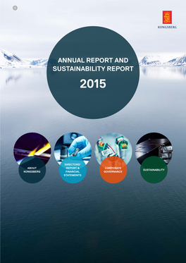 Annual Report and Sustainability Report 2015