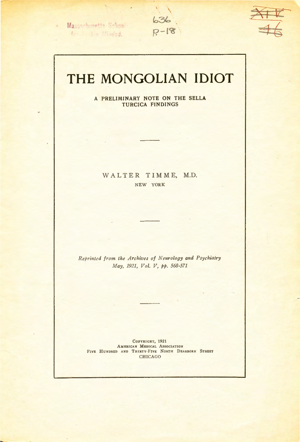 The Mongolian Idiot