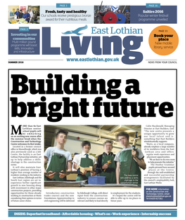 Download This PDF: Living East Lothian Summer 2016