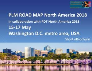 PLM ROAD MAP North America 2018 15-17 May Washington D.C. Metro