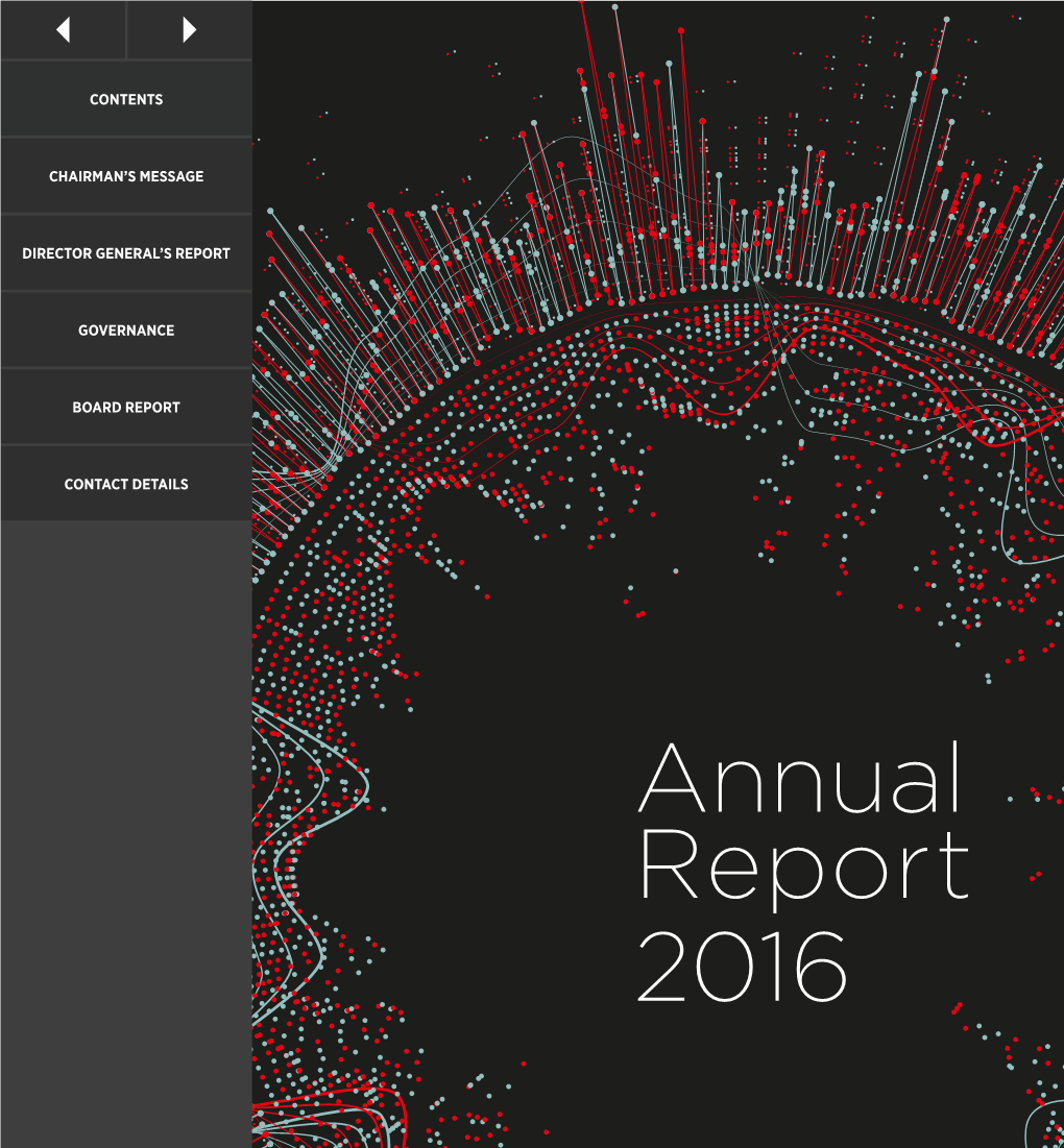 Contents Chairman's Message Director General's Report