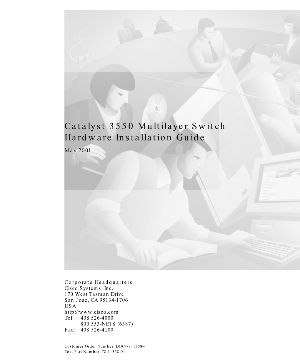 Catalyst 3550 Multilayer Switch Hardware Installation Guide May 2001