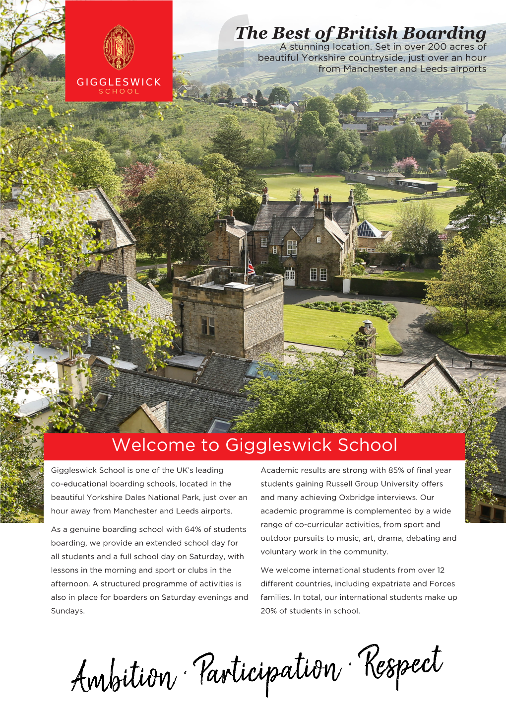 Welcome to Giggleswick School