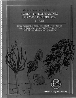 Forest Tree Seed Zones for Western Oregon (1996)