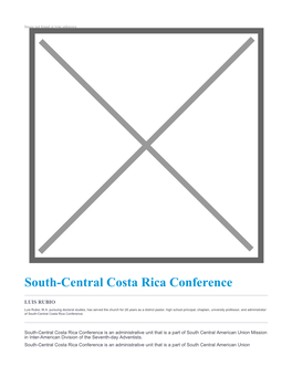 South-Central Costa Rica Conference