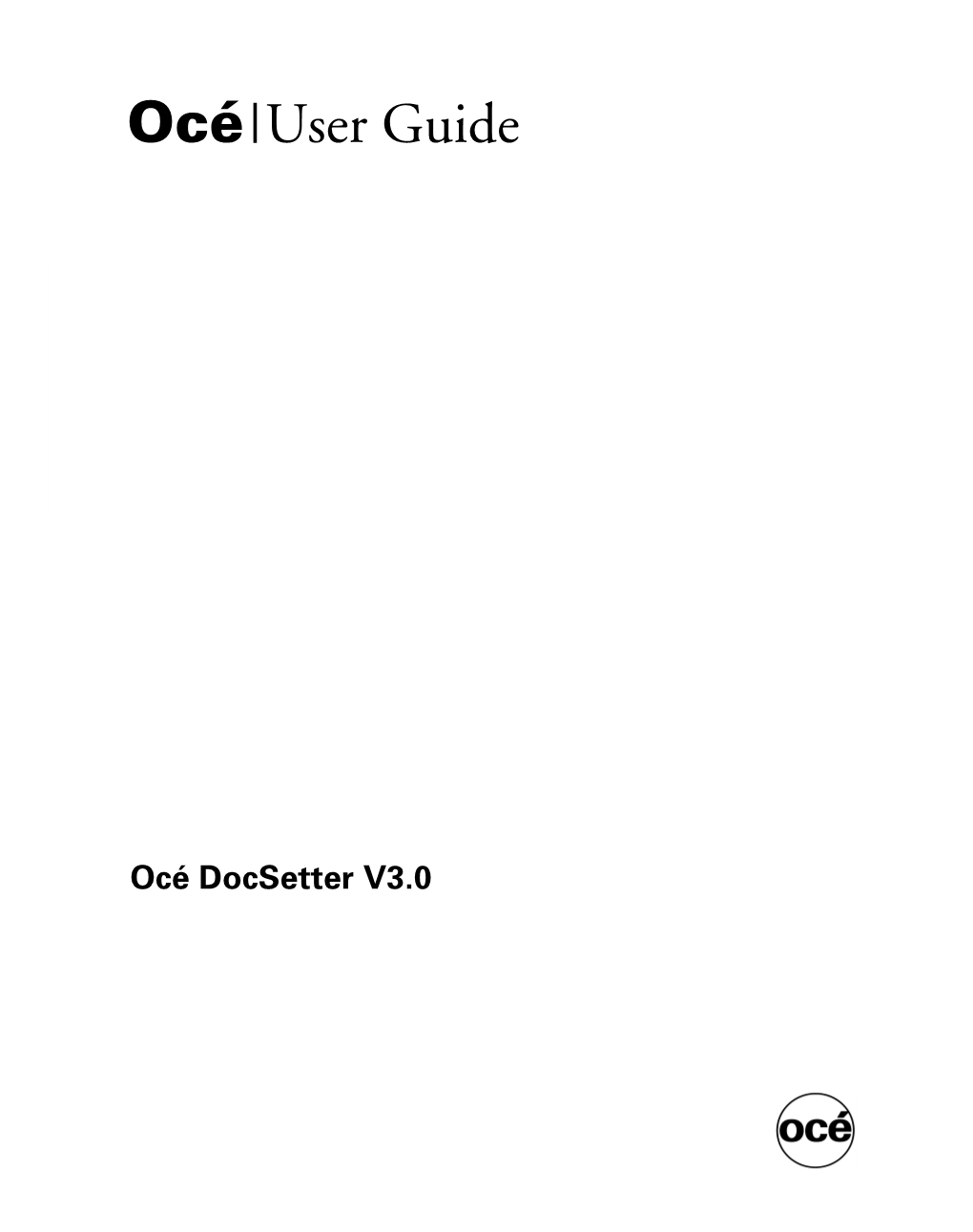 User Guide: Docsetter