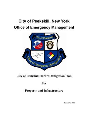 The Full Peekskill Hazard Mitigation Plan