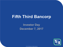 Fifth Third Bancorp