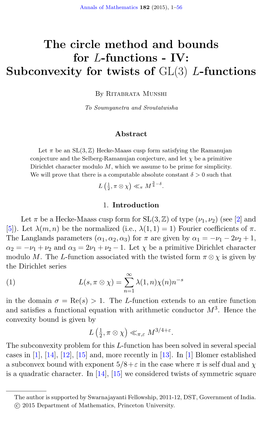 The Circle Method and Bounds for L-Functions - IV: Subconvexity for Twists of GL(3) L-Functions