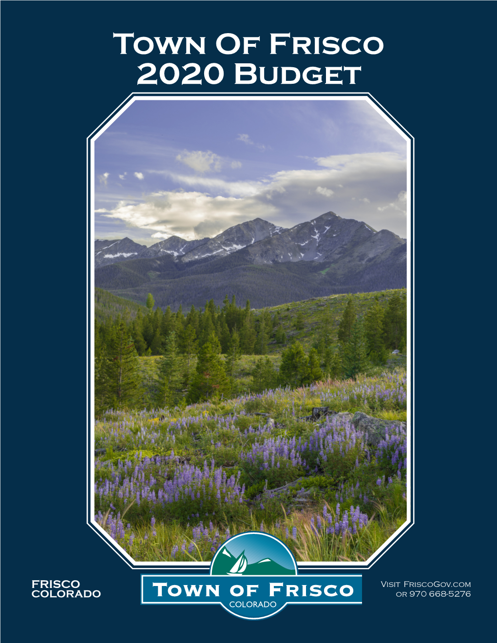 Town of Frisco 2020 Budget