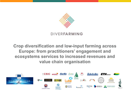 Crop Diversification and Low-Input Farming Across Europe