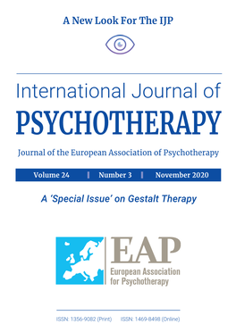International Journal of Psychotherapy Gestalt Therapy