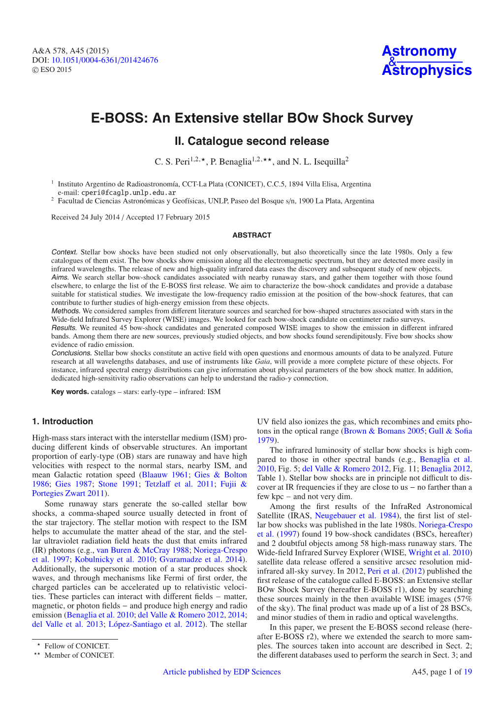 An Extensive Stellar Bow Shock Survey II