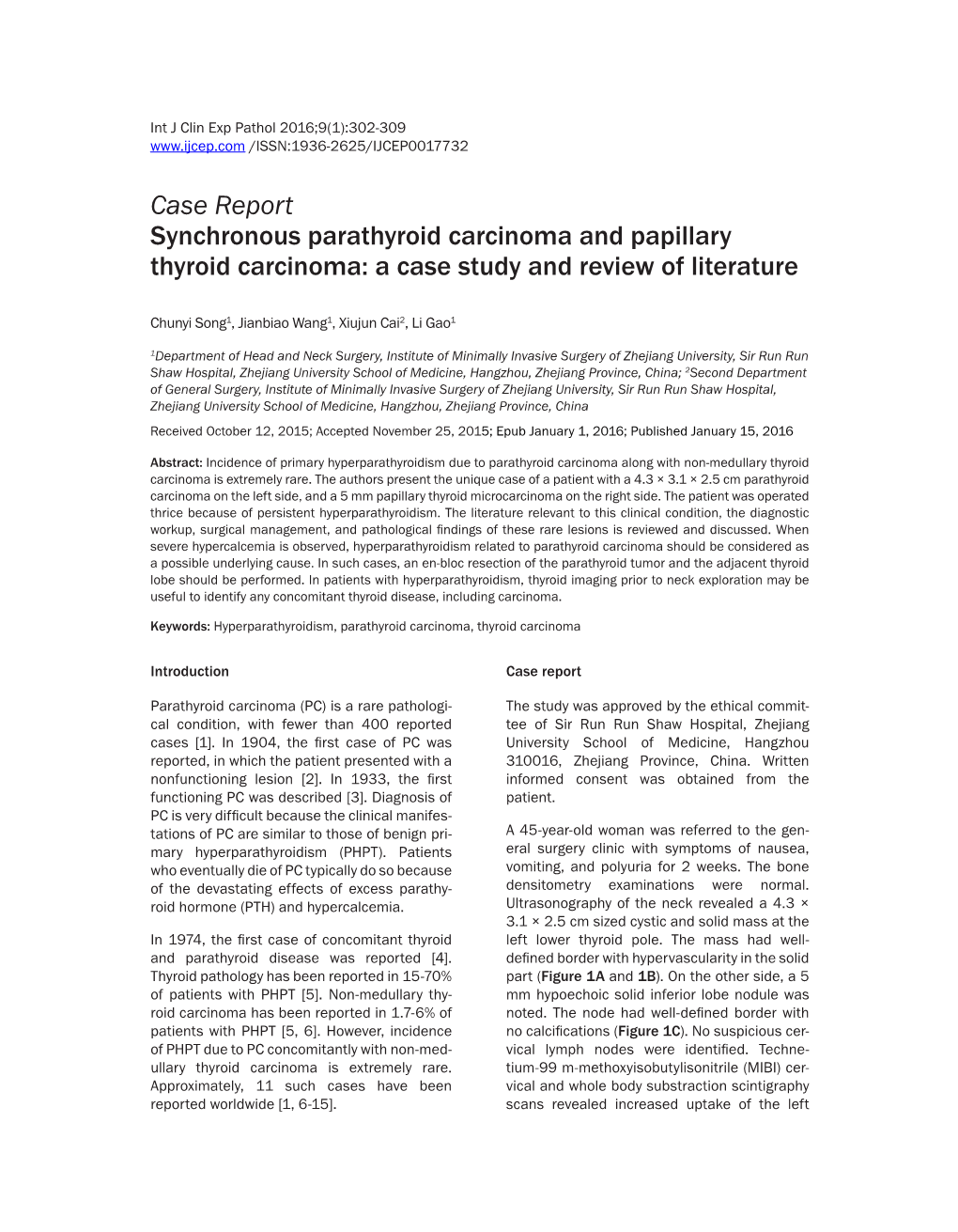 case study thyroid journal