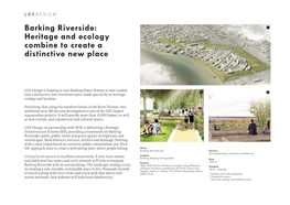 Barking Riverside: 1 Heritage and Ecology Combine to Create a Distinctive New Place