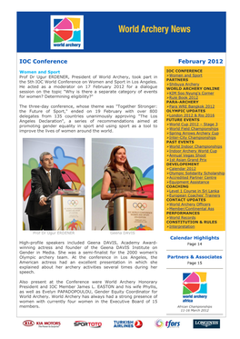 IOC Conference February 2012