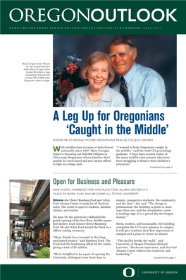 A Leg up for Oregonians 'Caught in the Middle'