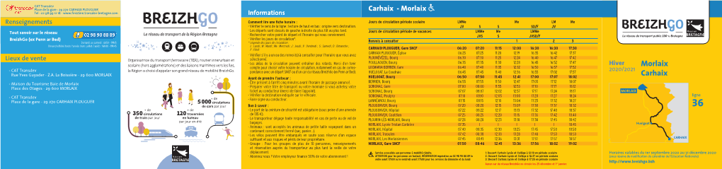Carhaix/Morlaix