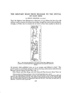 The Military Road from Braemar to the Spittal Of