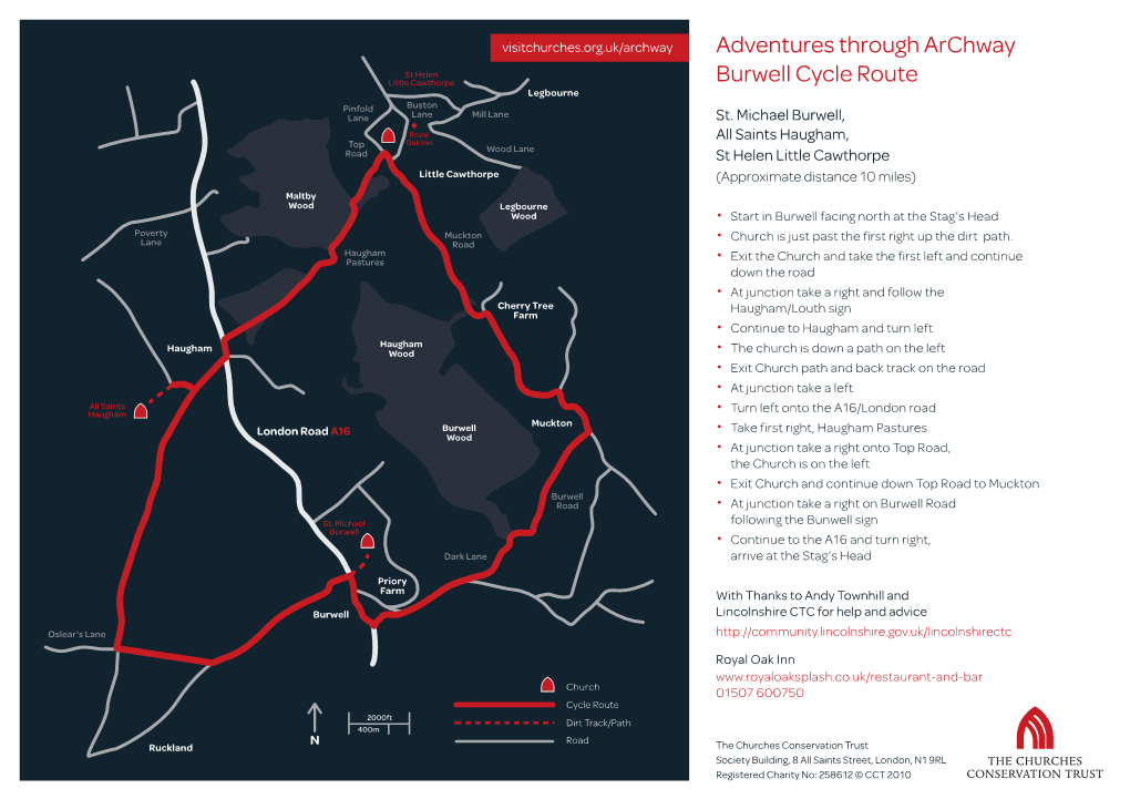 Archway Burwell Cycle Route